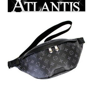 Louis Vuitton Discovery Bum Bag Body Belt Crossbody Monogram Eclipse Black